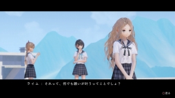 画像ギャラリー No.092のサムネイル画像 / 「BLUE REFLECTION」世界観やメインストーリー，日常（学園生活）と非日常（異世界），“原種”との戦いで進行するゲームシステムの情報が公開