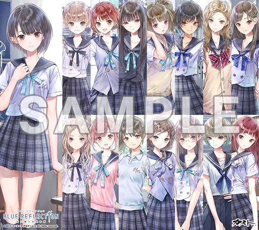 画像ギャラリー No.004のサムネイル画像 / 「BLUE REFLECTION」,ガストショップ購入特典に限定壁紙が追加