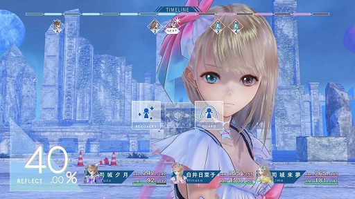 画像ギャラリー No.041のサムネイル画像 / 少女達の日常と非日常を透明感あふれるグラフィックスで描いた「BLUE REFLECTION 幻に舞う少女の剣」のプレイレポートを掲載