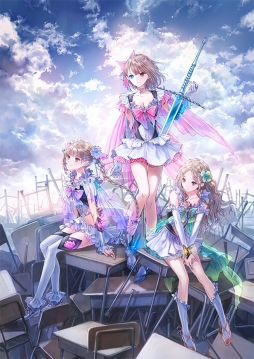 画像ギャラリー No.002のサムネイル画像 / 「BLUE REFLECTION 幻に舞う少女の剣」の発売記念抽選会が東京と大阪で3月30日に開催