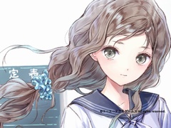 「BLUE REFLECTION」，多谷史緒のキャラ紹介ムービーではプールサイドに15人が水着姿で集合。Twitter用プロフィール＆ヘッダー画像も配信