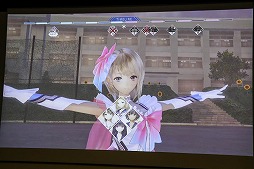 画像ギャラリー No.019のサムネイル画像 / 「BLUE REFLECTION 幻に舞う少女の剣」の完成発表会が開催。キャラデザインと監修を手がけた岸田メル氏が,空気感や設定などへのこだわりを明かした