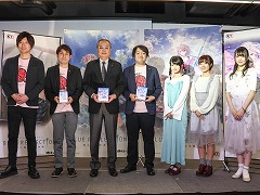 「BLUE REFLECTION　幻に舞う少女の剣」の完成発表会が開催。キャラデザインと監修を手がけた岸田メル氏が，空気感や設定などへのこだわりを明かした