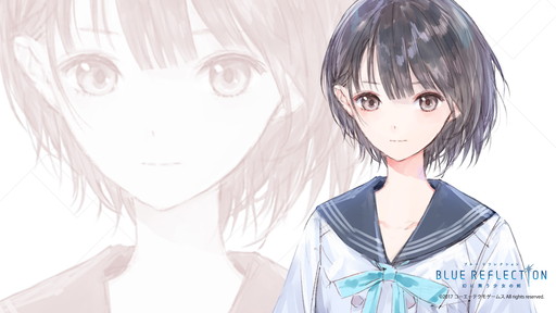 画像ギャラリー No.004のサムネイル画像 / 「BLUE REFLECTION　幻に舞う少女の剣」，白井日菜子のスペシャルムービーと壁紙が公開
