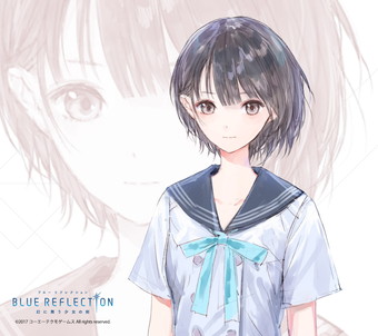 画像ギャラリー No.005のサムネイル画像 / 「BLUE REFLECTION　幻に舞う少女の剣」，白井日菜子のスペシャルムービーと壁紙が公開