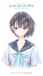 画像ギャラリー No.006のサムネイル画像 / 「BLUE REFLECTION　幻に舞う少女の剣」，白井日菜子のスペシャルムービーと壁紙が公開