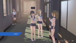 画像ギャラリー No.002のサムネイル画像 / 「BLUE REFLECTION 幻に舞う少女の剣」,第1弾DLCのセーラー水着などが配信決定