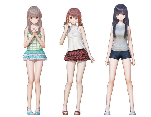 画像ギャラリー No.005のサムネイル画像 / 「BLUE REFLECTION」DLC第2弾が配信開始。夏コーデとバスタオル