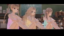 画像ギャラリー No.018のサムネイル画像 / 「BLUE REFLECTION」DLC第2弾が配信開始。夏コーデとバスタオル