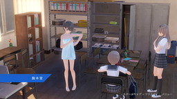 画像ギャラリー No.020のサムネイル画像 / 「BLUE REFLECTION」DLC第2弾が配信開始。夏コーデとバスタオル