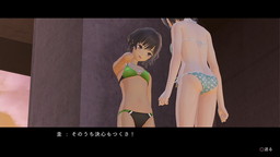 画像ギャラリー No.002のサムネイル画像 / 「BLUE REFLECTION 幻に舞う少女の剣」DLC第3弾の水着衣装は7月7日に配信開始