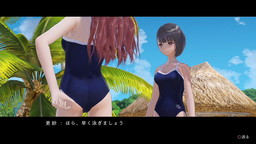 画像ギャラリー No.004のサムネイル画像 / 「BLUE REFLECTION 幻に舞う少女の剣」DLC第3弾の水着衣装は7月7日に配信開始
