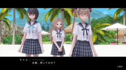 画像ギャラリー No.007のサムネイル画像 / 「BLUE REFLECTION 幻に舞う少女の剣」DLC第3弾の水着衣装は7月7日に配信開始
