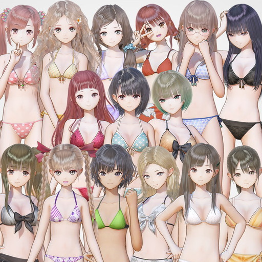 画像ギャラリー No.010のサムネイル画像 / 「BLUE REFLECTION 幻に舞う少女の剣」DLC第3弾の水着衣装は7月7日に配信開始