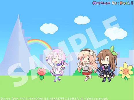 画像ギャラリー No.005のサムネイル画像 / 「ネプテューヌ」Re;Birthシリーズ3作のDL販売がDMMで9月7日にスタート。DMM GAMESちゃん壁紙などの特典ありで，予約受付は本日から