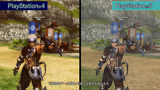 画像ギャラリー No.005のサムネイル画像 / 「MHF-Z」，PS4版とPS3版のグラフィックスを比較する最新動画が公開に