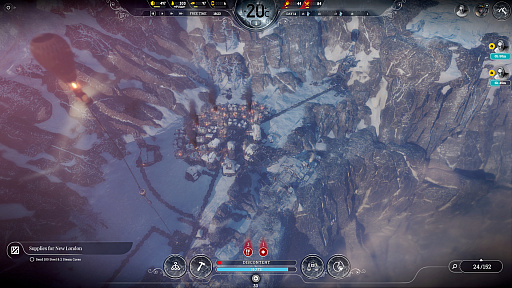 画像ギャラリー No.001のサムネイル画像 / 氷河期が舞台のサバイバルシム「Frostpunk」の最終章“On The Edge”がリリース