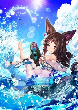 画像ギャラリー No.003のサムネイル画像 / 「アルテイルクロニクル」,人気キャラクターが水着姿で登場する「ゴッドクロニクルガチャ」が開催