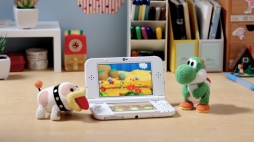 画像ギャラリー No.010のサムネイル画像 / 3DS用ソフト「ポチと！ ヨッシー ウールワールド」が2017年1月19日に発売決定。ポチ専用の新コースや短編映像などを収録