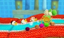 画像ギャラリー No.014のサムネイル画像 / 3DS用ソフト「ポチと！ ヨッシー ウールワールド」が2017年1月19日に発売決定。ポチ専用の新コースや短編映像などを収録
