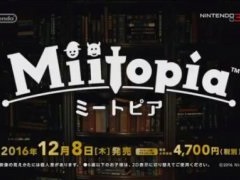 3DS用ソフト「Miitopia（ミートピア）」が12月8日に発売。11月5日20：00の「Miitopia Direct」で情報を公開。予告編の配信も本日スタート