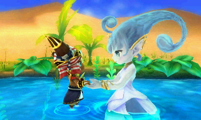画像ギャラリー No.005のサムネイル画像 / 石井浩一氏が手がける3DS「Ever Oasis 精霊とタネビトの蜃気楼」の体験版が本日より配信。バトルシステムなどを紹介する最新映像にも注目