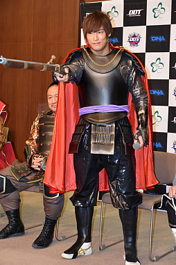 画像ギャラリー No.008のサムネイル画像 / プロレス(に)戦国時代到来!飯伏選手らが信長に扮して戦う「信長の野望」×「DDTプロレスリング」戦国武将マッチとはいかに