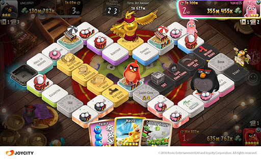 画像ギャラリー No.003のサムネイル画像 / 「Angry Birds」シリーズがスマホ向けボードゲームに。韓国JOYCITY,新作アプリ「Angry Birds Dice」の最新スクリーンショットを公開