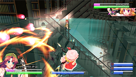 画像ギャラリー No.007のサムネイル画像 / CUBETYPEの「東方紅舞闘V」（PS4/PS Vita）は11月2日より配信へ。PS4版はPS VR，オンライン対戦対応で，前作「幻想の輪舞」との連携も可能に