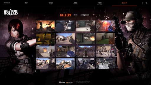画像ギャラリー No.002のサムネイル画像 / 「BLACK SQUAD」のティザーサイトで「GALLERY」ページが公開に。ゲームの世界観が分かるマップや戦闘シーンのスクリーンショットが掲載