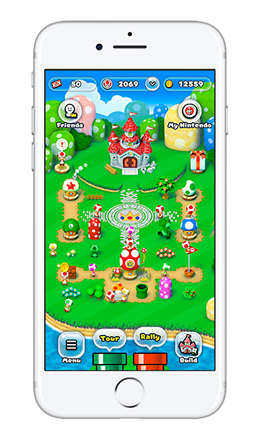 画像ギャラリー No.016のサムネイル画像 / 任天堂のスマホアクション「スーパーマリオ ラン」プレイレポート。シンプルなタップ操作の中に，マリオシリーズの手応えをしっかり感じられる作品に