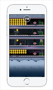 画像ギャラリー No.017のサムネイル画像 / 任天堂のスマホアクション「スーパーマリオ ラン」プレイレポート。シンプルなタップ操作の中に，マリオシリーズの手応えをしっかり感じられる作品に