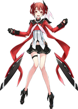 画像ギャラリー No.002のサムネイル画像 / 「拡張少女系トライナリー」のキャラムービー第1弾“逢瀬つばめ”を公開