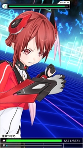 画像ギャラリー No.001のサムネイル画像 / 「拡張少女系トライナリー」，システム紹介ムービー第3弾「バトル編」を公開