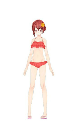 画像ギャラリー No.002のサムネイル画像 / 「拡張少女系トライナリー」水着イベント“夏は短しハジけよ乙女♪”が開始