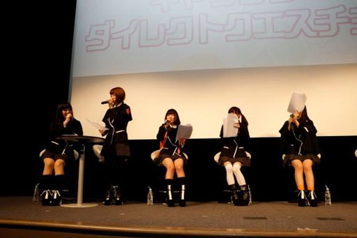 画像ギャラリー No.006のサムネイル画像 / メインキャストが集合した「拡張少女系トライナリー」最終回配信直前上映イベント。強烈なバッティングが来場者を襲う……？