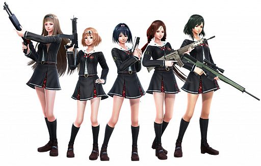 画像ギャラリー No.001のサムネイル画像 / 「スクールガールゾンビハンター」，初回製造分限定封入特典が発表