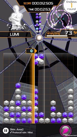 画像ギャラリー No.002のサムネイル画像 / 「LUMINES パズル＆ミュージック NEO」で「Rez PACK」を配信開始。“共感覚シューティング”の楽曲をスマホで楽しめる
