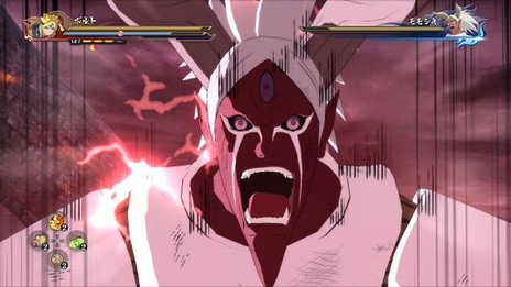 画像ギャラリー No.001のサムネイル画像 / 「NARUTO−ナルト− 疾風伝 ナルティメットストーム4 ROAD TO BORUTO」，モモシキとの戦闘シーンが公開。最終決戦版のボルトなども