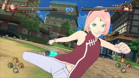 画像ギャラリー No.010のサムネイル画像 / 「NARUTO−ナルト− 疾風伝 ナルティメットストーム4 ROAD TO BORUTO」，モモシキとの戦闘シーンが公開。最終決戦版のボルトなども