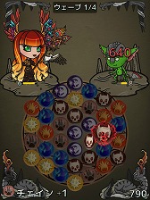 画像ギャラリー No.013のサムネイル画像 / マッチスリー系のパズルとRPGを組み合わせたスマホ向けアプリ「グリフクエスト・クロニクル」が7月20日に配信