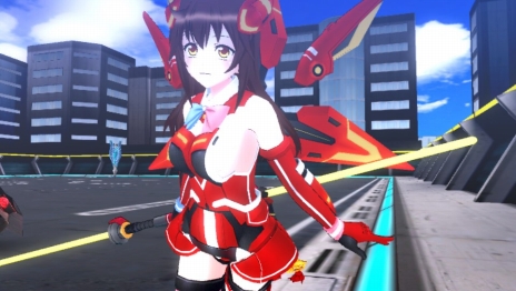 画像ギャラリー No.002のサムネイル画像 / PS Vita用新タイトル「新星抜擢ドライブガールズ」がTGS 2016のKONAMIブースに出展。車に変身する美少女キャラを操る3Dアクション