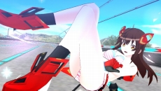 画像ギャラリー No.006のサムネイル画像 / PS Vita用新タイトル「新星抜擢ドライブガールズ」がTGS 2016のKONAMIブースに出展。車に変身する美少女キャラを操る3Dアクション