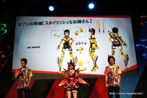 画像ギャラリー No.011のサムネイル画像 / ［TGS 2016］PS Vita「新星抜擢ドライブガールズ」ステージイベントをレポート。人と車，2つのフォームに変身できる美少女が戦う3Dアクション