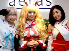 「AKIBA'S TRIP Festa！」の自警団メンバーが編集部を来訪。実機でゲームを体験しつつ，リアルストリップアクションを体験してみた