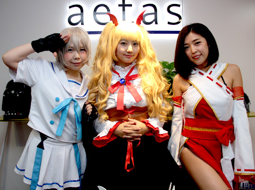 画像ギャラリー No.008のサムネイル画像 / 「AKIBA'S TRIP Festa！」の自警団メンバーが編集部を来訪。実機でゲームを体験しつつ，リアルストリップアクションを体験してみた