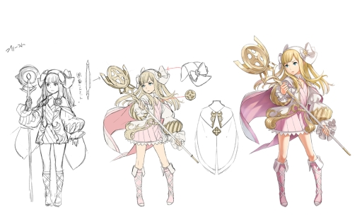 画像ギャラリー No.010のサムネイル画像 / 「LINE 潜空のレコンキスタ」,事前登録者が40万人達成。追加報酬を発表&アニメPVとコザキユースケ氏のラフデザインが公開