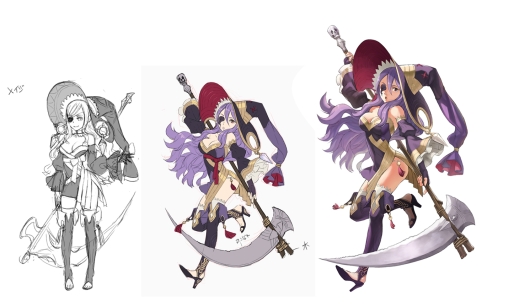画像ギャラリー No.011のサムネイル画像 / 「LINE 潜空のレコンキスタ」,事前登録者が40万人達成。追加報酬を発表&アニメPVとコザキユースケ氏のラフデザインが公開