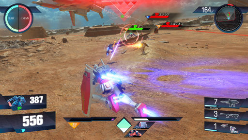 画像ギャラリー No.003のサムネイル画像 / PS4「GUNDAM VERSUS」クローズドαテストバージョンをプレイ。オンライン2on2バトルがさらに楽しく,奥深くなる新システムが明らかに