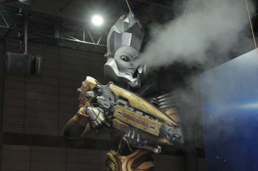 画像ギャラリー No.030のサムネイル画像 / ［TGS 2016］今度は異星人が自ら侵略してくる。「地球防衛軍5」のプレイレポートと，本作についてプロデューサー岡島信幸氏が語ったステージイベントの模様をお届け